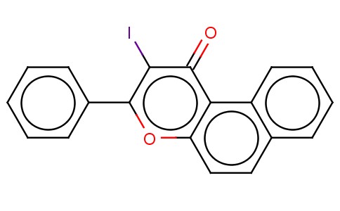 2-IODO-3-PHENYLBENZO[F]CHROMEN-1-ONE